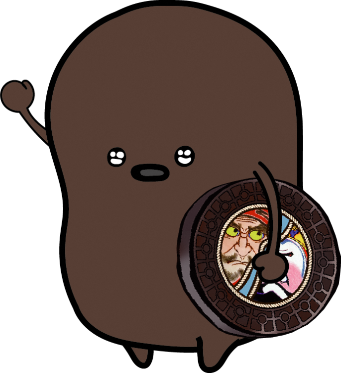 凧マンホール